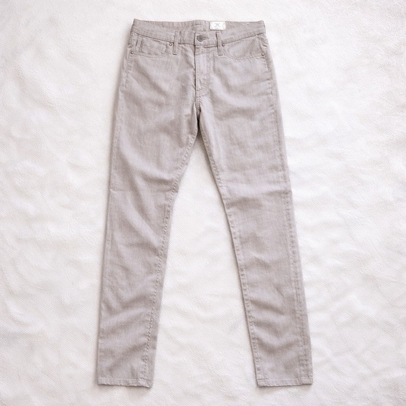 Ag Adriano Goldschmied Denim - AG Adriano Goldschmied Pale Gray Denim Jeans